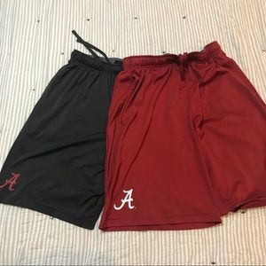 Alabama Nike Dri-Fit Shorts 2 Pair Lot
